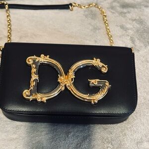 Black and Gold Designer Women's Bag